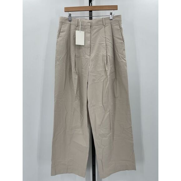 COS Pants - COS Beige Wide-Leg Pants